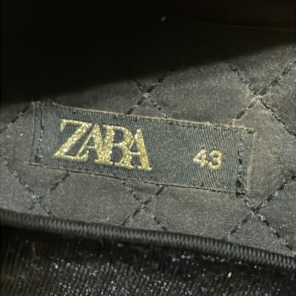 Zara Men’s Velvet Tassel Loafers 43 (10) Black Contemporary Classic Preppy - Picture 12 of 14